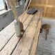 Brutalist popular art table XXL 3.5m/4m pine and oak