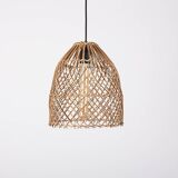 Rattan ceiling light