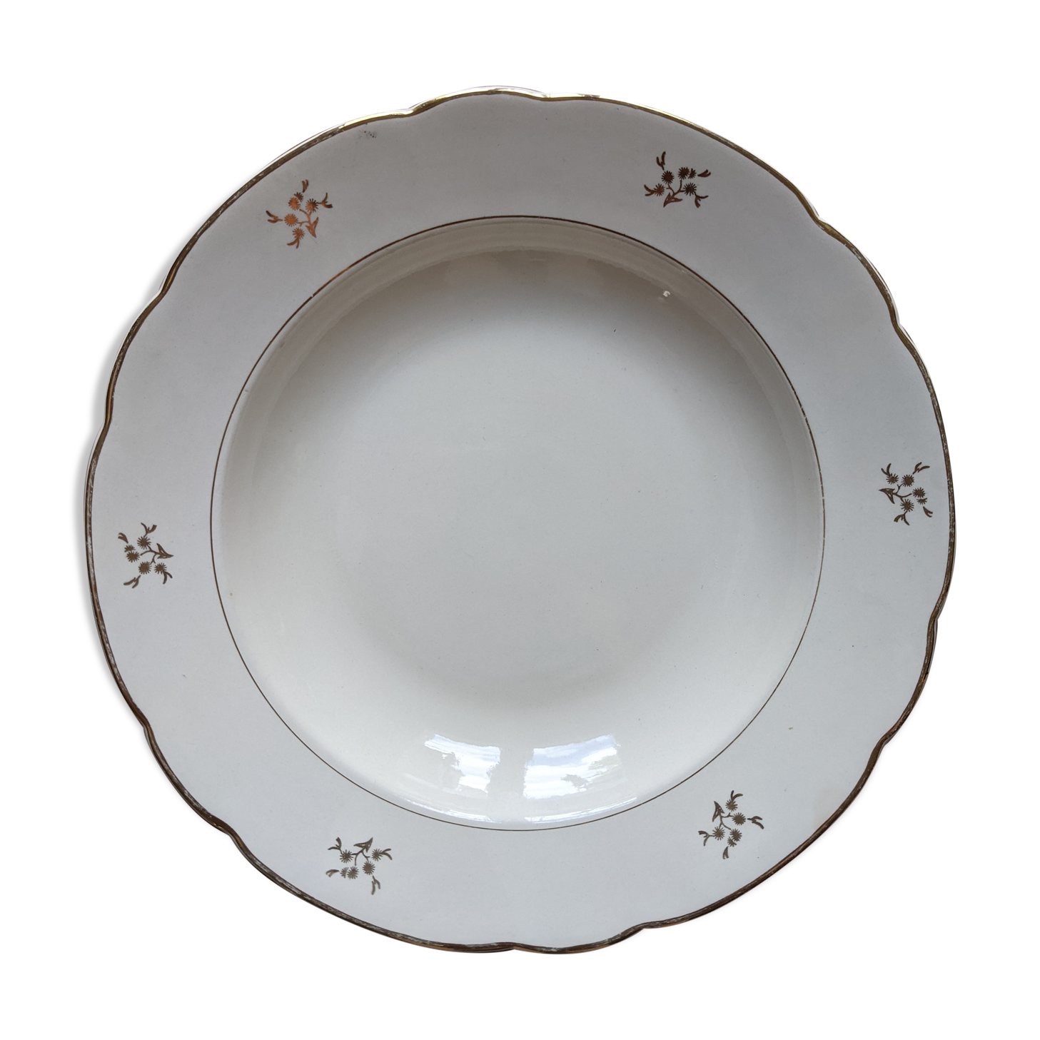 Vintage dish terre de fer Villeroy and golden boch