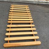 Canapé futon scandinave convertible lit une place 95x180cm