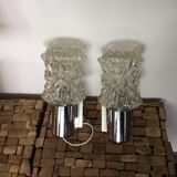 Pair of vintage wall lamps