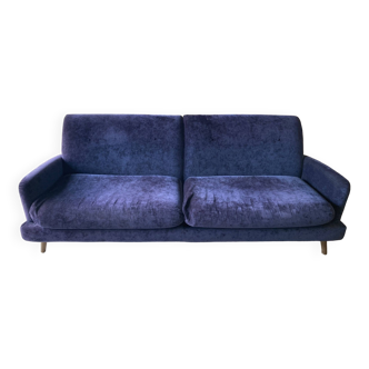 Canape velours designers guild modele elipse