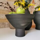 Black vase