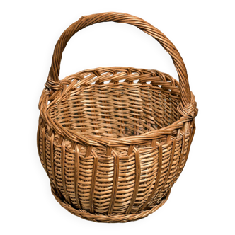 Wicker, basket, decoration, vintage