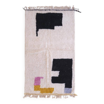 Tapis beni ouarin fait main traditionnelle 150 x 250 cm