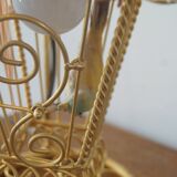 Vintage cage lamp 1960