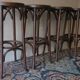 Ensemble de 4 chaises de bar vintage, 1960