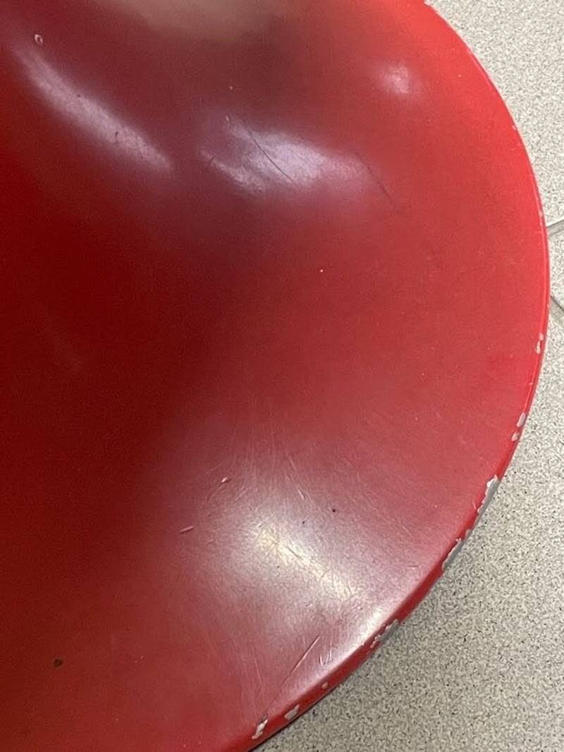 Table à manger en forme de sablier avec base en métal et plateau en marbre, 1960-70