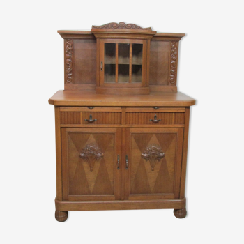 Buffet served from the 30s and 40s in solid oak