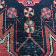 Tapis antique de maslaghan persan tissé à la main années 20 254x135cm