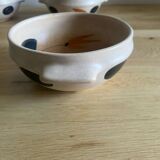 4 vintage Marais pottery bowls