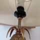 Vintage brass pineapple lamp in the Maison Jansen style – 1970s