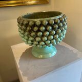 Enameled vase