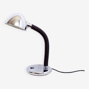 Space Age articulated lamp in chrome metal