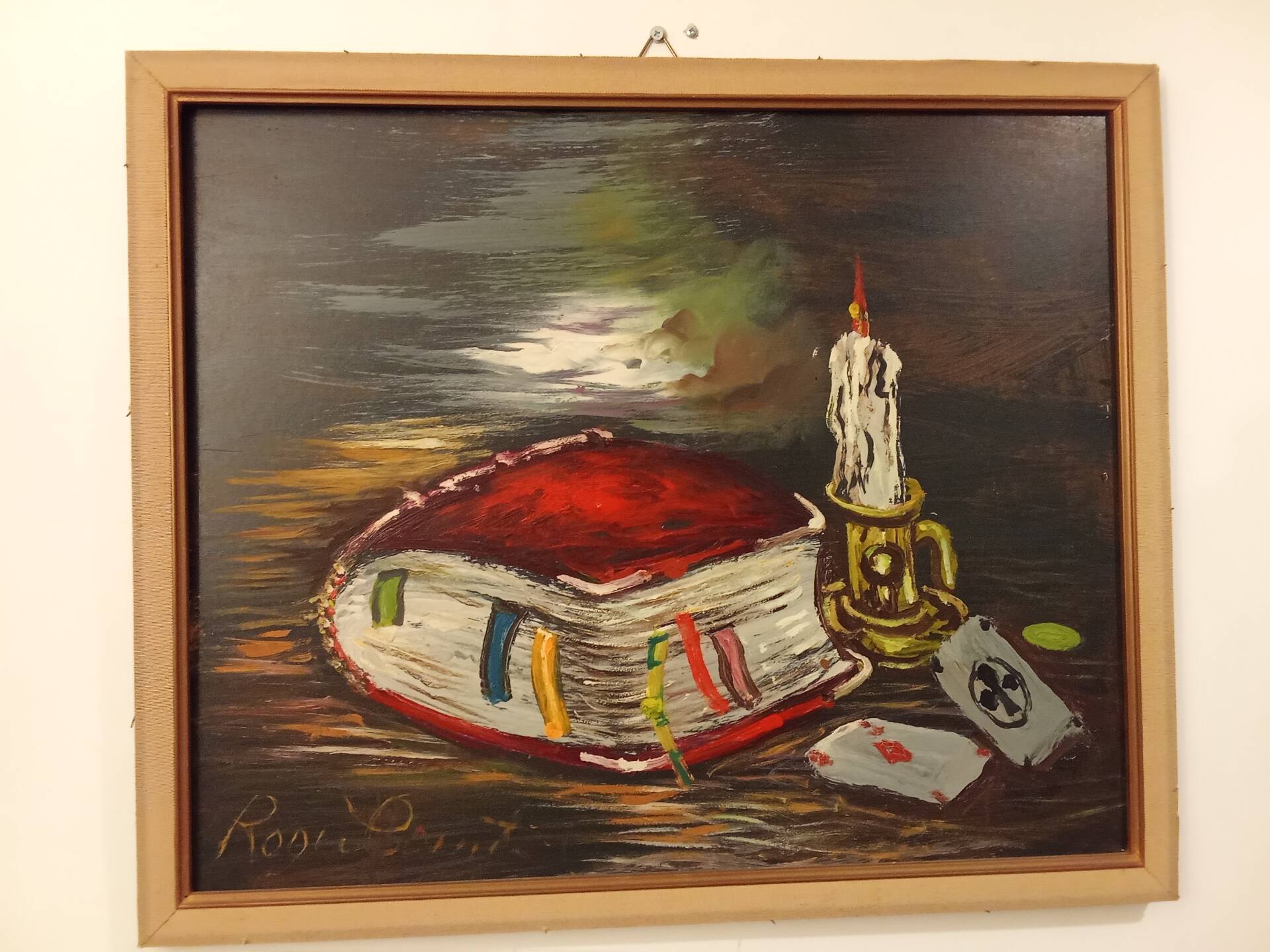 Oil on wood
