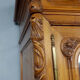 Louis XV wardrobe in walnut with blond patina circa 1880-1900