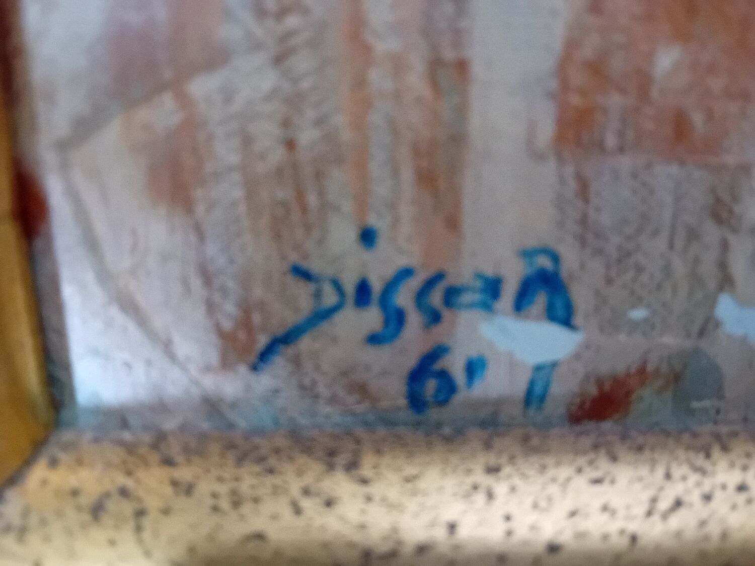 Painting young girl with bottle