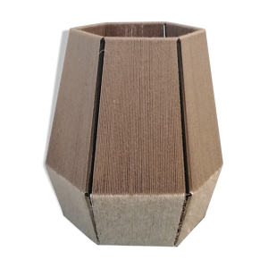 Lampe à poser tissée en fil de