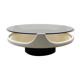 Round spce age coffee table 1960’s, Opal Möbel