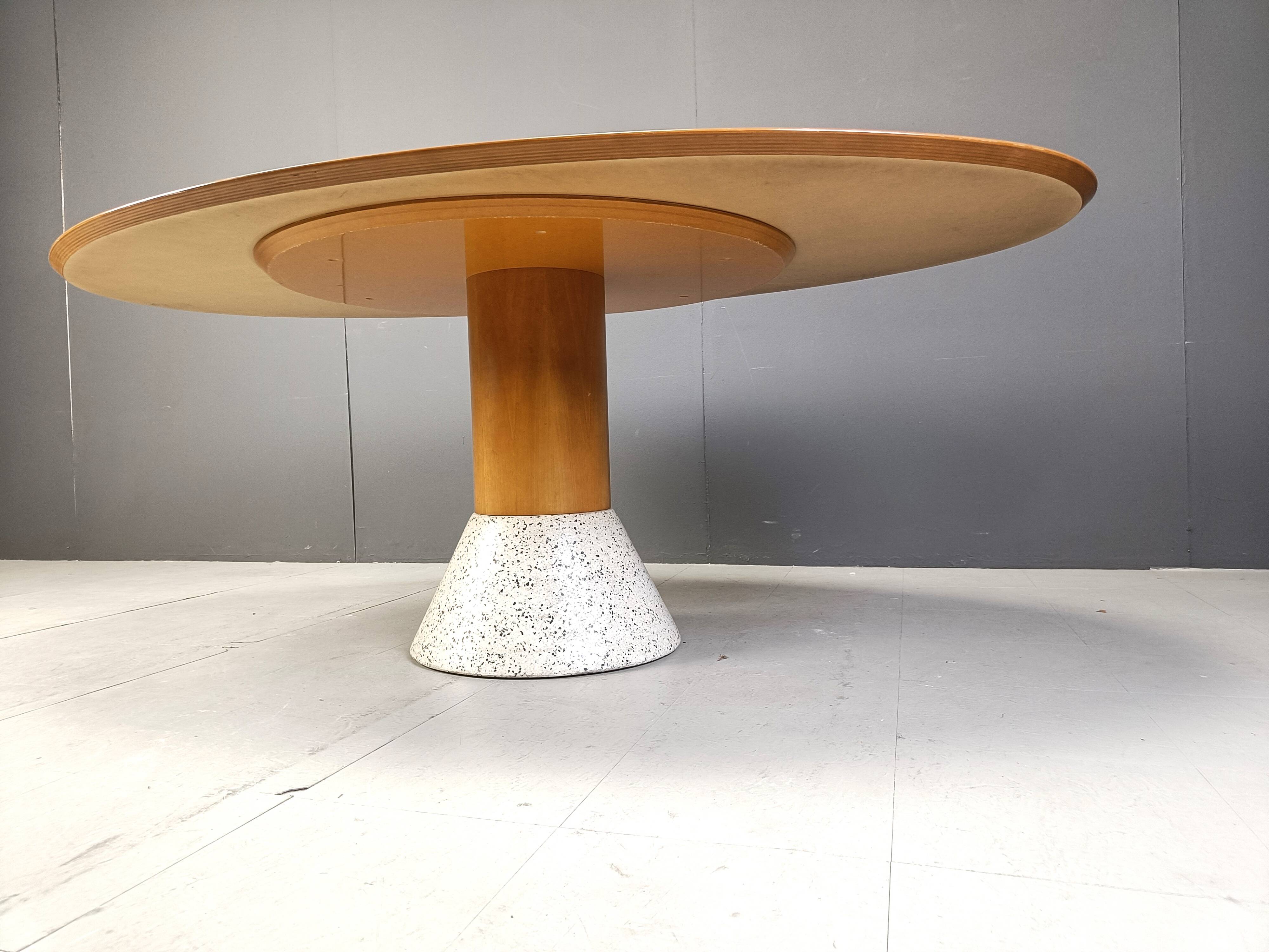 Vintage Balance dining table by Arnold Merckx for Arco, 1988