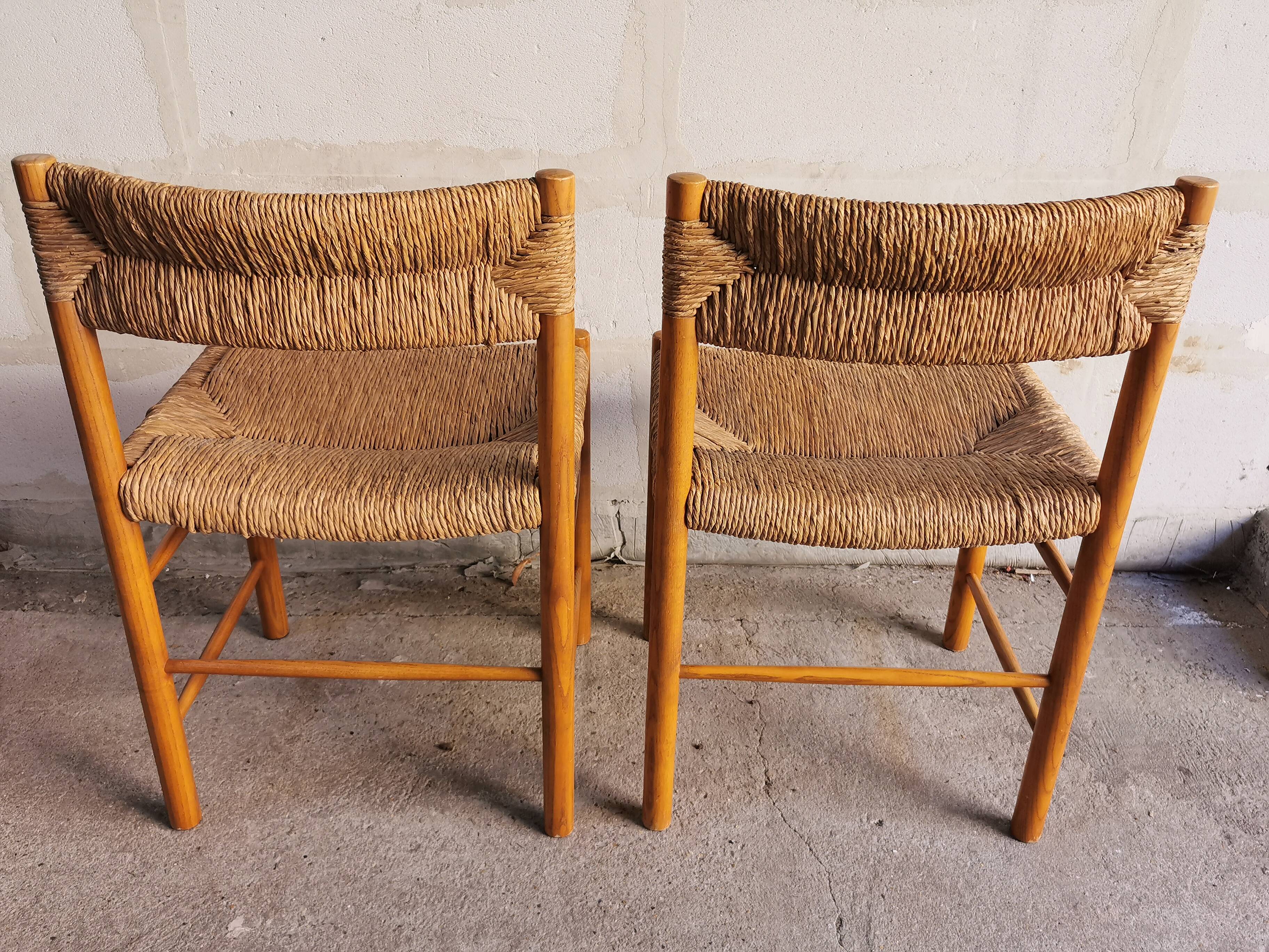 4 vintage chairs Dordogne model by Robert Sentou