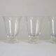 6 verres à eau Daum modèle Kim milieu XXème
