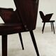 Paire de fauteuils en bois par Lubomir Hofmann pour Ton (Thonet) , 1960