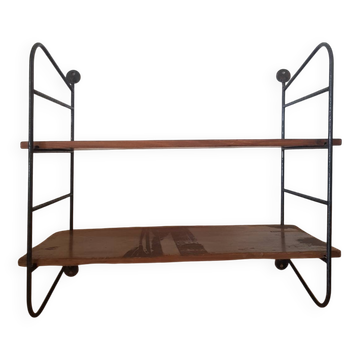 Vintage string shelf from the 50s/60s