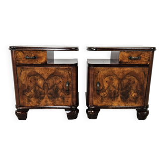 1950s Art Decò bedside tables
