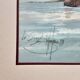Tableau aquarelle marine