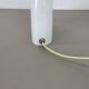 Minimalist White and Yellow Murano Glass Table Lamp by De Majo, Italy 1970s