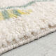 Contemporary moroccan berber carpet beni ouarain with colorful patterns