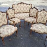Louis XV Rococo Salon Set