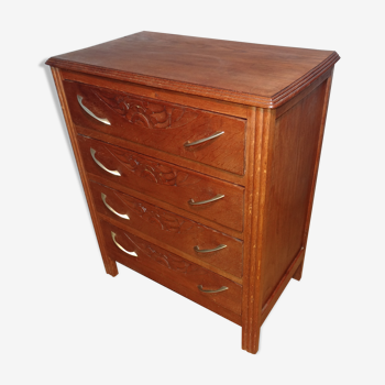 Wooden dresser in 50s