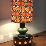 Lampe de sol en céramique, années 1970