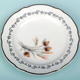 6 dessert plates Sarreguemines K5412