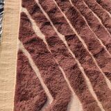 Mrirt rug 300x200 cm – Thick premium wool, abstract chocolate pattern