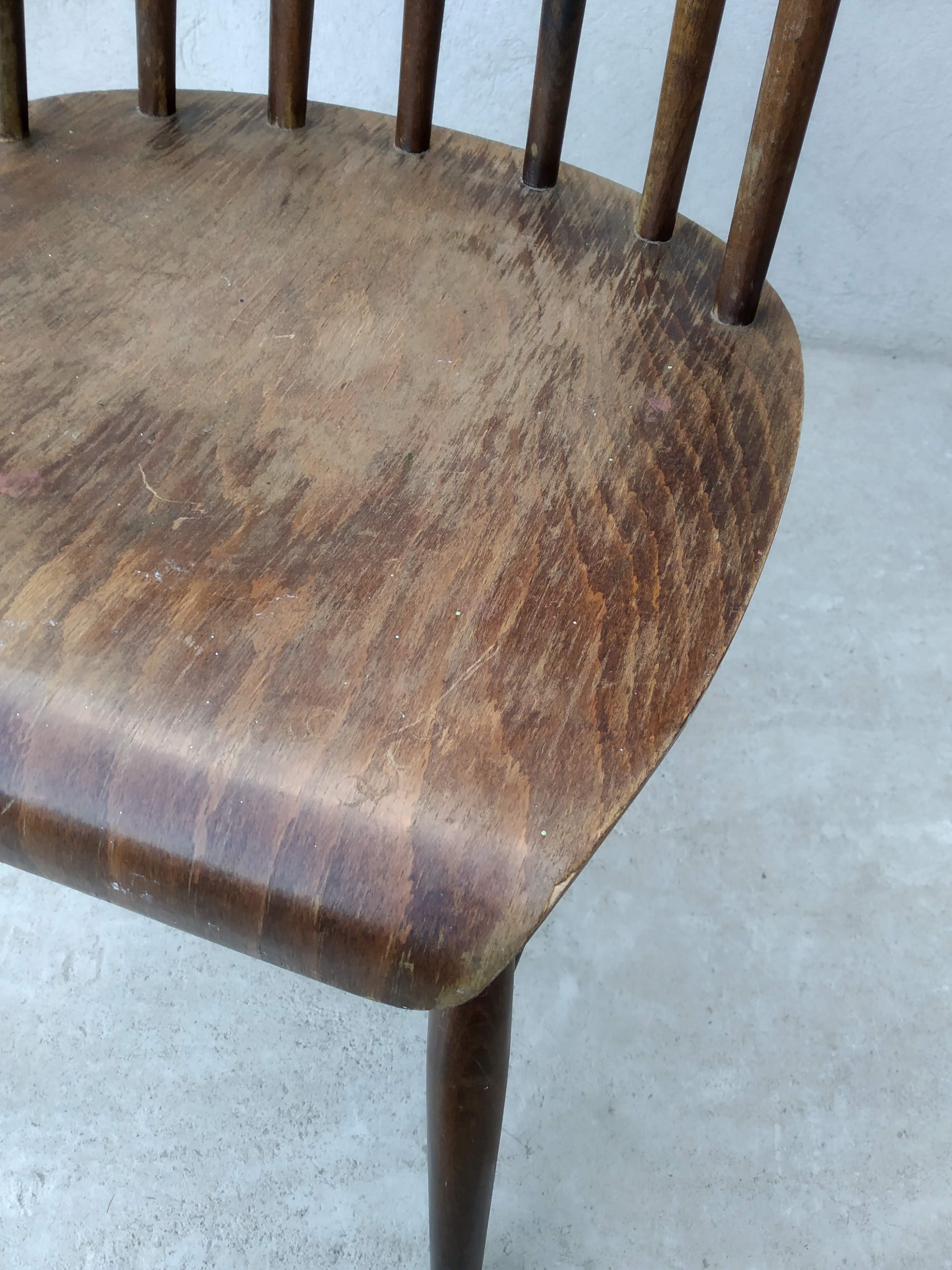 Chair Fanett Tapiovaara Scandinavian design 60s