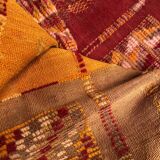 Tapis vintage rouge jaune tazenakht