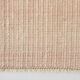 7x10 Light Pink Handmade Wool Jute Kilim Rug, 224x325Cm