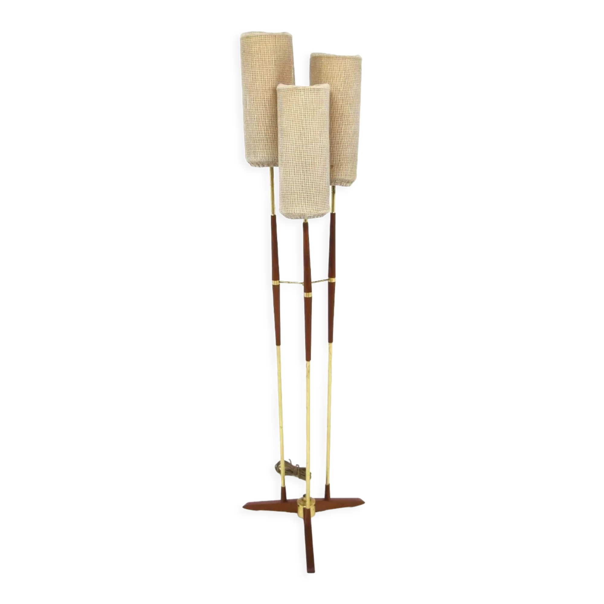Scandinavian teak floor lamp, Sweden, 1960