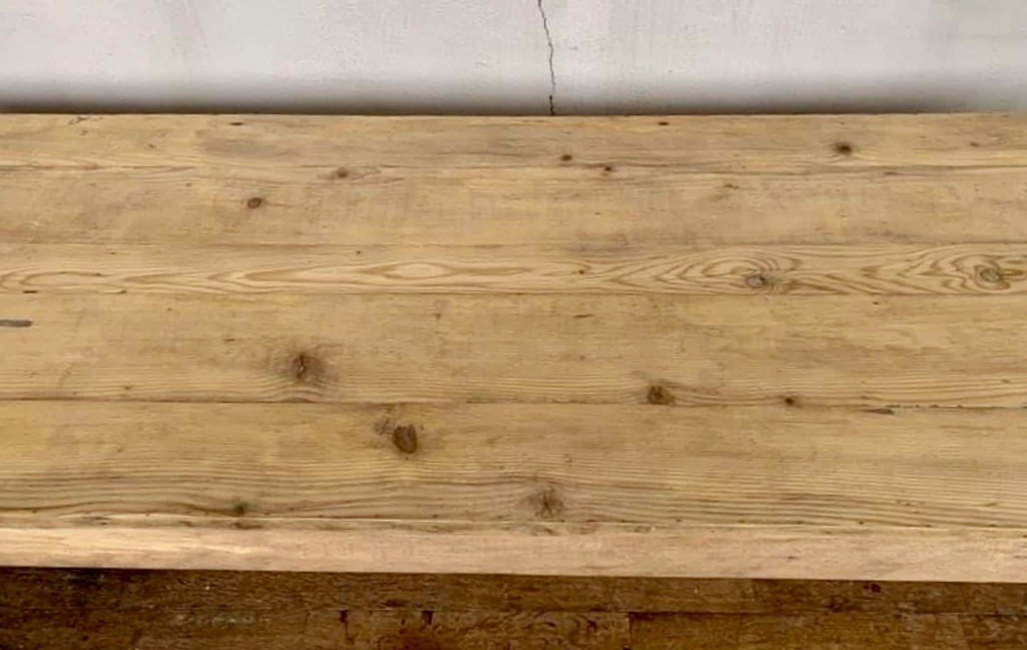 Farm table bistro bar light wood foot fuseau
