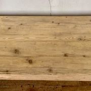 Farm table bistro bar light wood foot fuseau