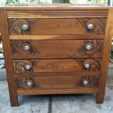 Art deco chest of drawers
