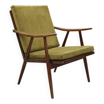Fauteuil dit Boomerang par Antonin Suman pour Ton Bystrice Thonet 1960