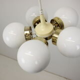 Space Age Chandelier Sputnik by Elektroinstala Decin, 1970s