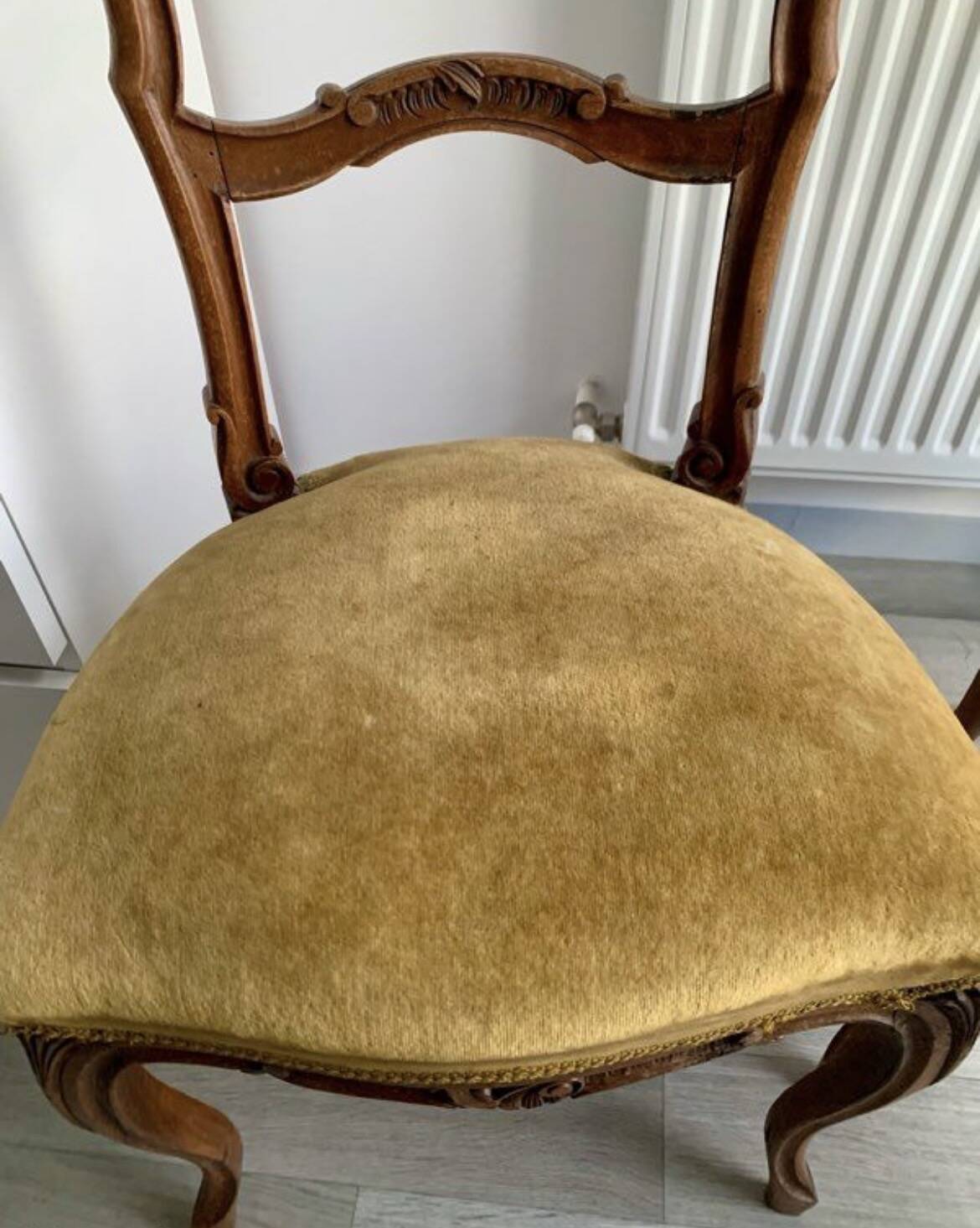 2 Vintage Louis XV Style Chairs