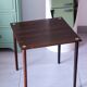 Petite table d'appoint scandinave en palissandre georg petersen