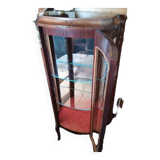 Louis XV style shelf display case from mid-20th century