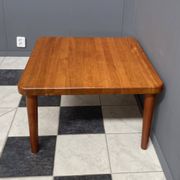 Square Glostup Denmark teak table 1970s